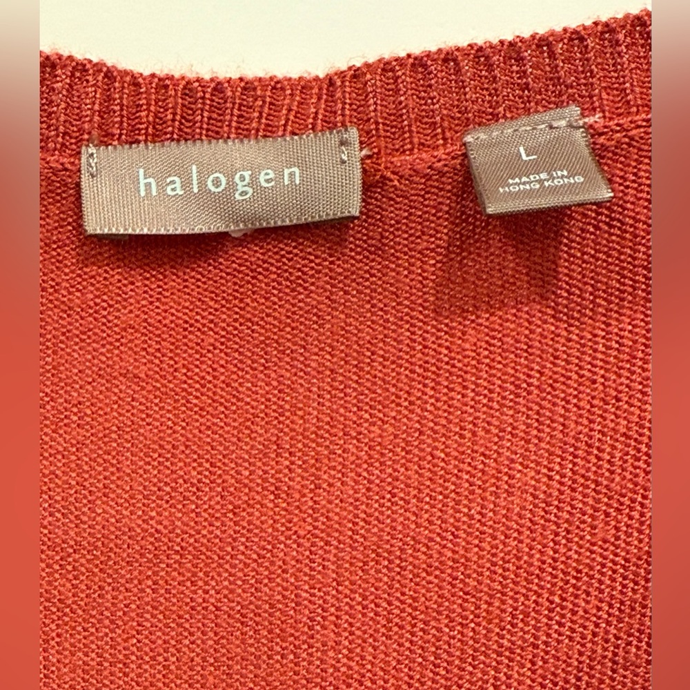 Halogen Unusual Rust Summer Jacket - image 5